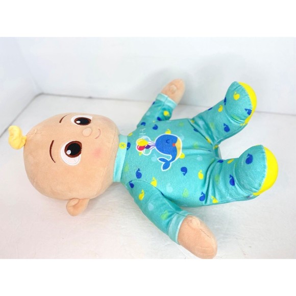 Moonbug Cocomelon Musical Glow JJ Bedtime 11in Soft Plush Doll 2022 Lights Up - Picture 6 of 7